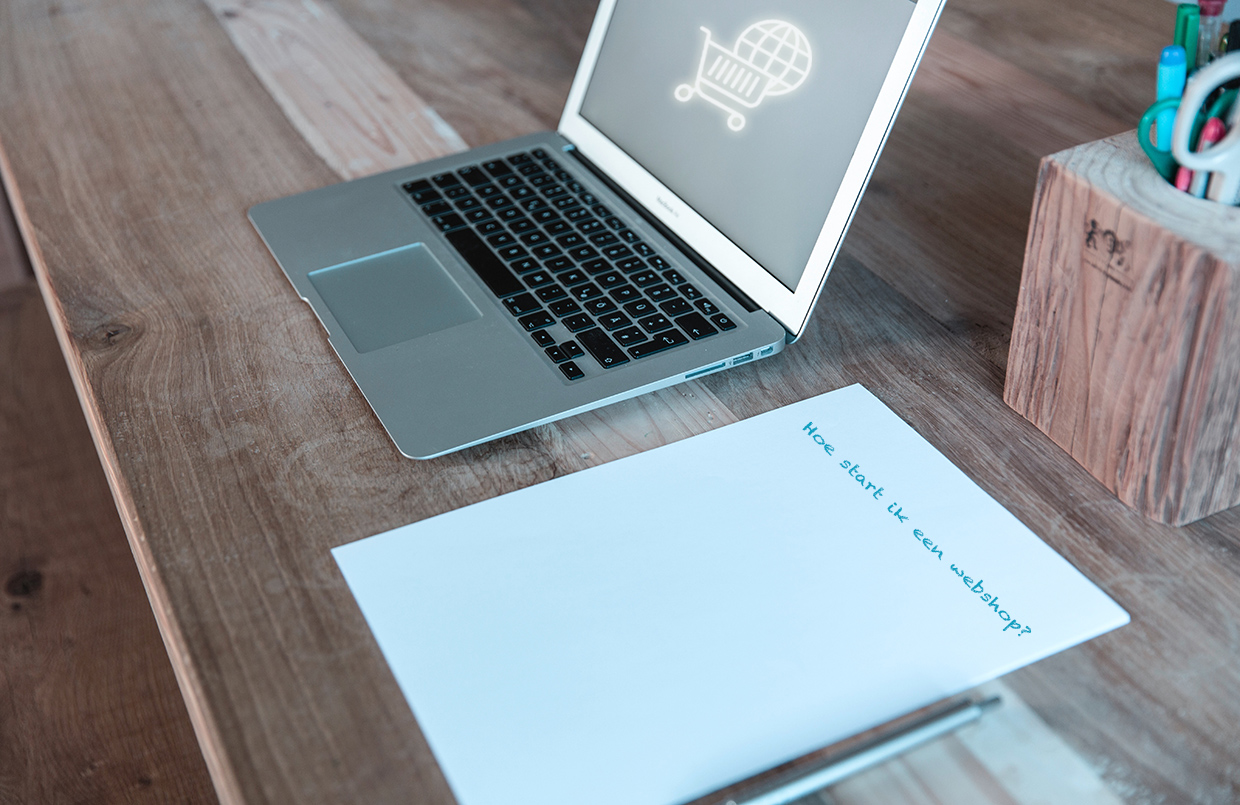 webshop starten